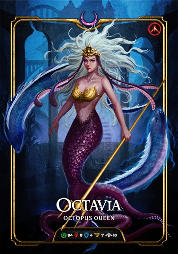 Octavia, an Ancient Oasis character card